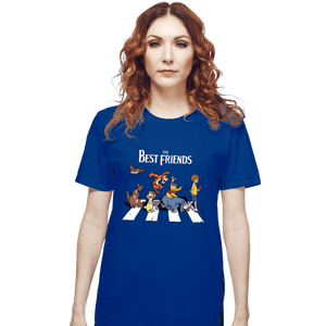 Daily_Deal_Shirts T-Shirts, Unisex / Small / Royal Blue The Best Friends Road