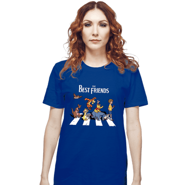 Daily_Deal_Shirts T-Shirts, Unisex / Small / Royal Blue The Best Friends Road