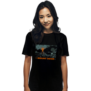 Shirts T-Shirts, Unisex / Small / Black Visit Mount Doom