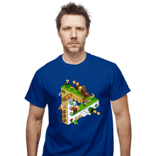 Load image into Gallery viewer, Daily_Deal_Shirts T-Shirts, Unisex / Small / Royal Blue Impossible Platforms
