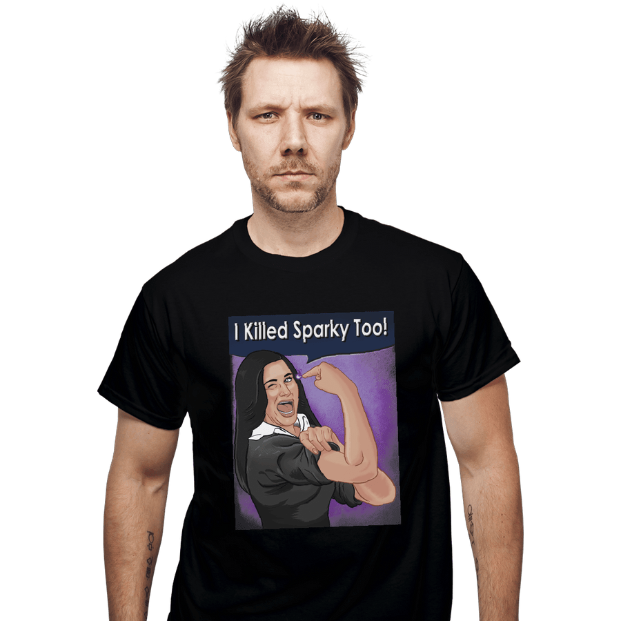 Secret_Shirts T-Shirts, Unisex / Small / Black Sparky Too!