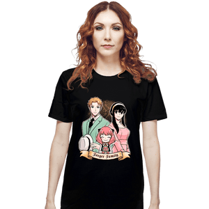 Daily_Deal_Shirts T-Shirts, Unisex / Small / Black Spy Family Portrait