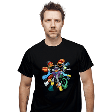 Secret_Shirts T-Shirts, Unisex / Small / Black DarkWing Duck!