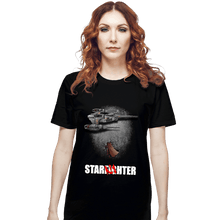 Load image into Gallery viewer, Secret_Shirts T-Shirts, Unisex / Small / Black To The Starfighter!
