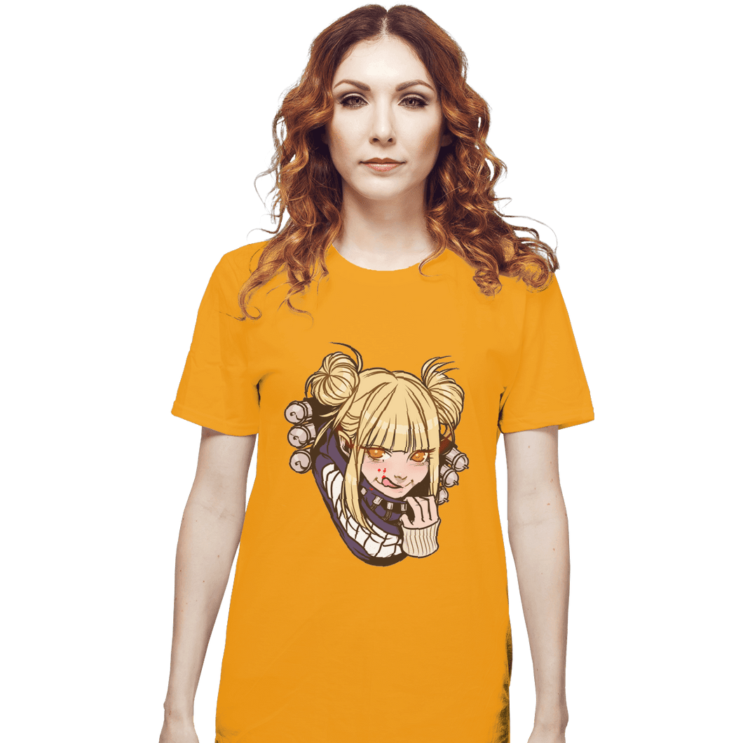 Shirts T-Shirts, Unisex / Small / Gold Himiko