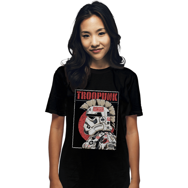 Shirts T-Shirts, Unisex / Small / Black Troopunk