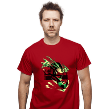 Load image into Gallery viewer, Daily_Deal_Shirts T-Shirts, Unisex / Small / Red The Strongest Dude
