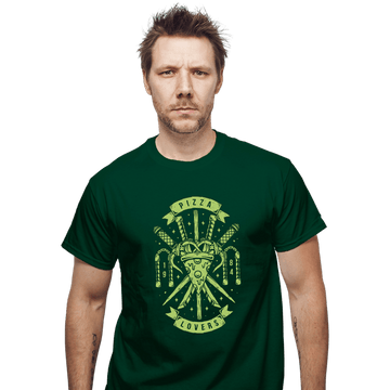 Secret_Shirts T-Shirts, Unisex / Small / Forest The Pizza Lovers