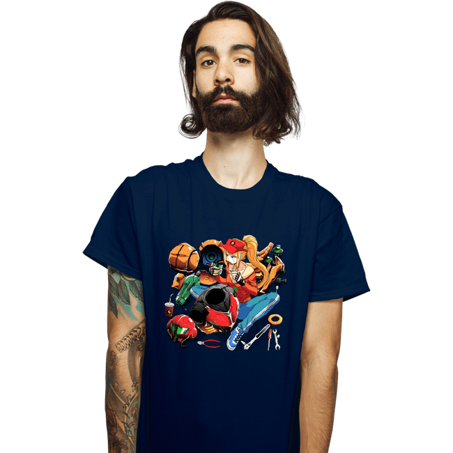 Secret_Shirts T-Shirts, Unisex / Small / Navy Suit Repair!