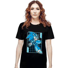 Load image into Gallery viewer, Daily_Deal_Shirts T-Shirts, Unisex / Small / Black Mega Sonic
