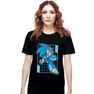 Daily_Deal_Shirts T-Shirts, Unisex / Small / Black Mega Sonic