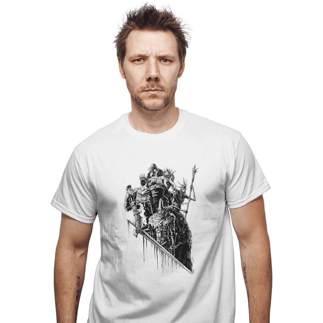 Shirts T-Shirts, Unisex / Small / White Lords Of Cinder Lords Of Ash