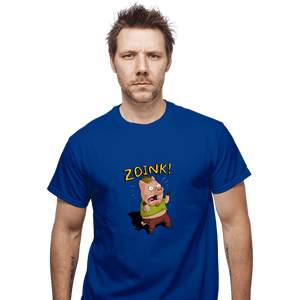 Daily_Deal_Shirts T-Shirts, Unisex / Small / Royal Blue Stoner Pig