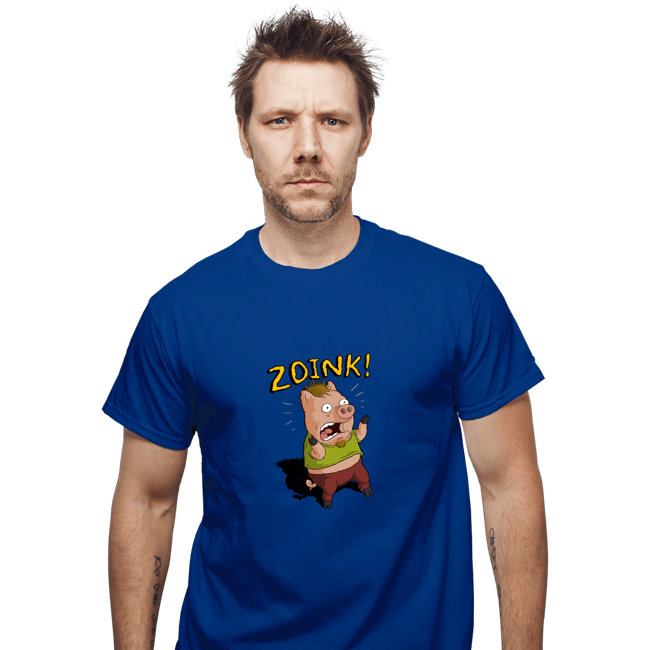 Daily_Deal_Shirts T-Shirts, Unisex / Small / Royal Blue Stoner Pig