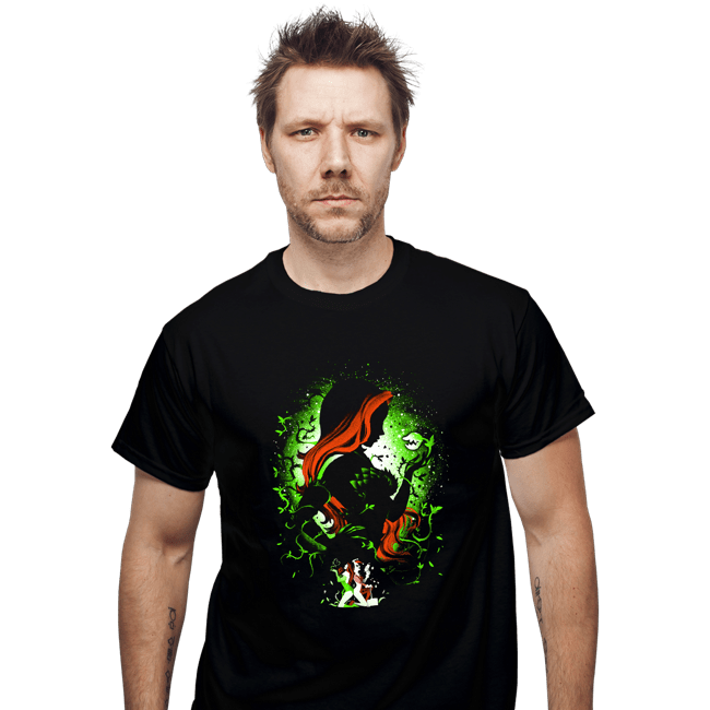 Shirts T-Shirts, Unisex / Small / Black Poison Green