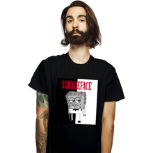 Load image into Gallery viewer, Shirts T-Shirts, Unisex / Small / Black Squareface
