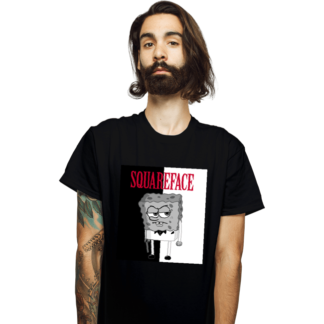 Shirts T-Shirts, Unisex / Small / Black Squareface
