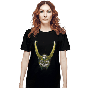 Secret_Shirts T-Shirts, Unisex / Small / Black Loki's Skull