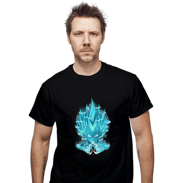 Shirts T-Shirts, Unisex / Small / Black Super Saiyan Blue