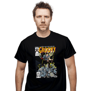 Secret_Shirts T-Shirts, Unisex / Small / Black Groovy Comics