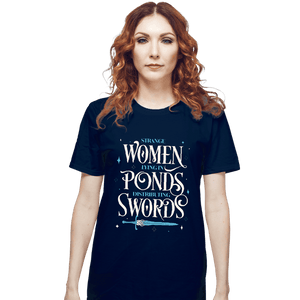 Daily_Deal_Shirts T-Shirts, Unisex / Small / Navy Strange Women