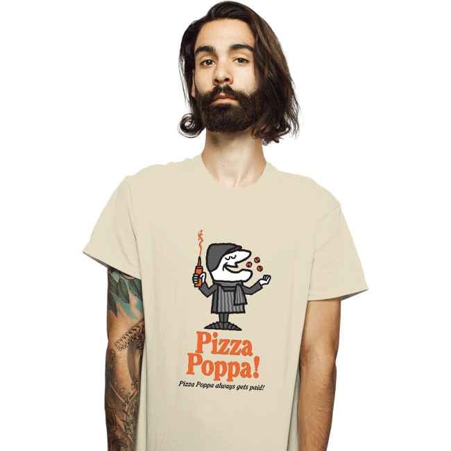 Daily_Deal_Shirts T-Shirts, Unisex / Small / Natural Pizza Poppa