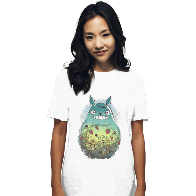Shirts T-Shirts, Unisex / Small / White Inside Forest