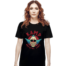 Load image into Gallery viewer, Daily_Deal_Shirts T-Shirts, Unisex / Small / Black Kamp Krystal Lake
