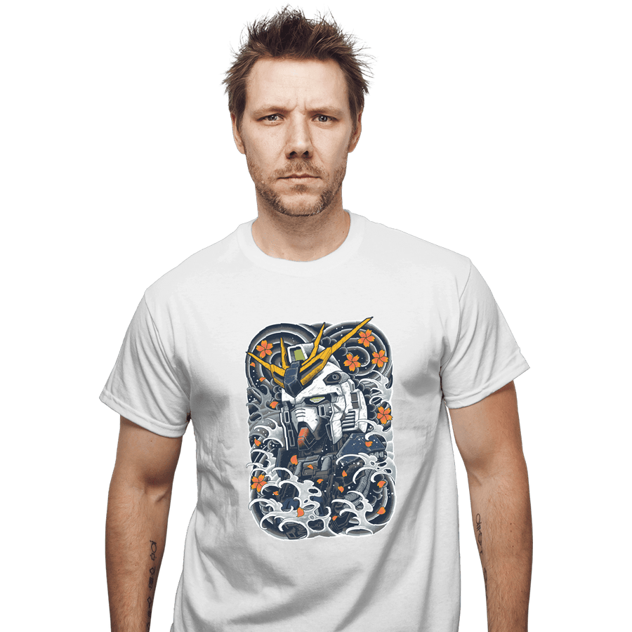 Shirts T-Shirts, Unisex / Small / White Nu Mecha
