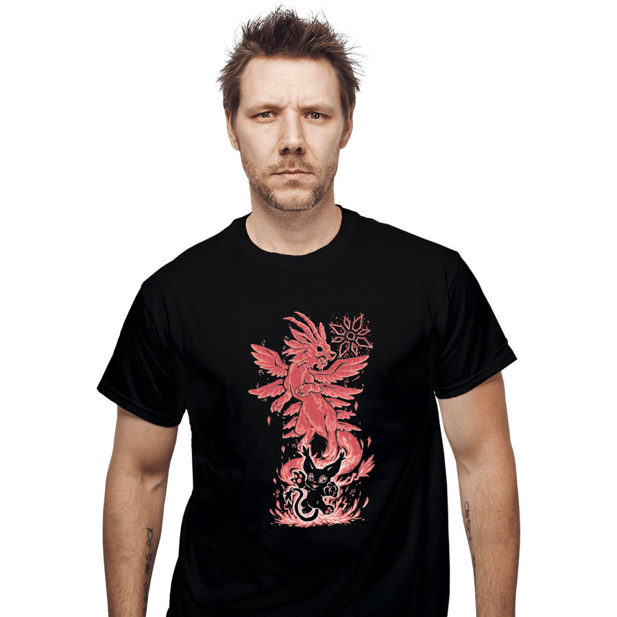 Shirts T-Shirts, Unisex / Small / Black Digital Light Within