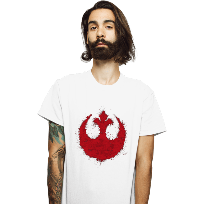 Shirts T-Shirts, Unisex / Small / White Rebels