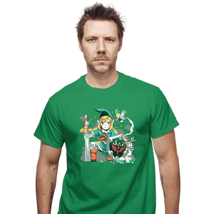Shirts T-Shirts, Unisex / Small / Irish Green Low Health