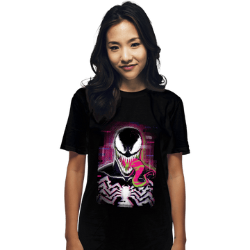 Daily_Deal_Shirts T-Shirts, Unisex / Small / Black Glitch Venom