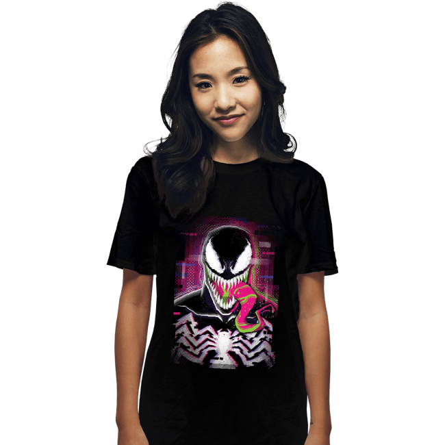 Daily_Deal_Shirts T-Shirts, Unisex / Small / Black Glitch Venom