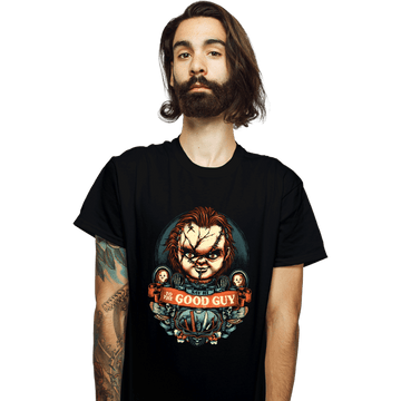 Shirts T-Shirts, Unisex / Small / Black Say Hi To The Good Guy