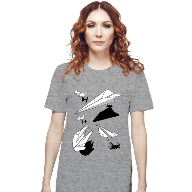 Daily_Deal_Shirts T-Shirts, Unisex / Small / Sports Grey Paper Wars
