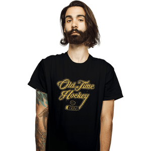Shirts T-Shirts, Unisex / Small / Black Old Time Hockey