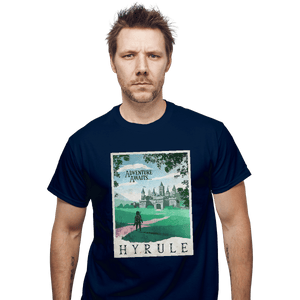 Shirts T-Shirts, Unisex / Small / Navy Visit Hyrule