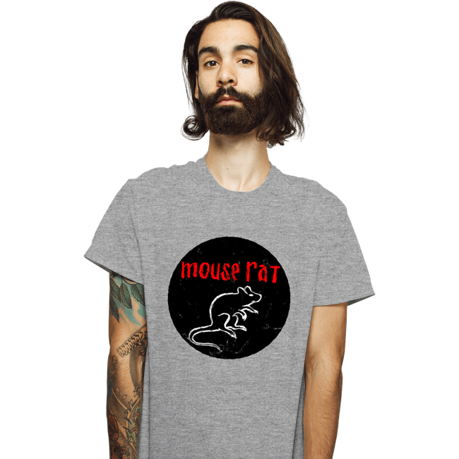 Secret_Shirts T-Shirts, Unisex / Small / Sports Grey Mouse Rat