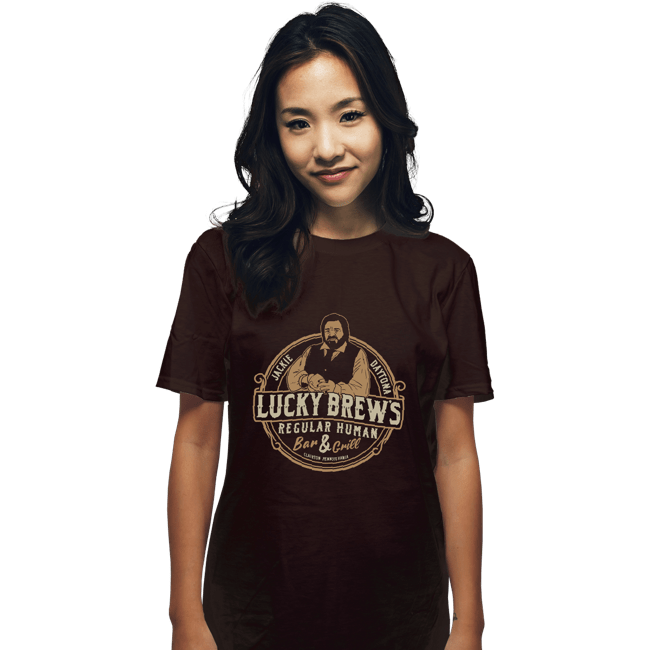 Secret_Shirts T-Shirts, Unisex / Small / Dark Chocolate Lucky Brews