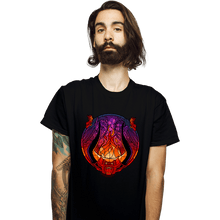 Load image into Gallery viewer, Daily_Deal_Shirts T-Shirts, Unisex / Small / Black Stained Glass Darkness
