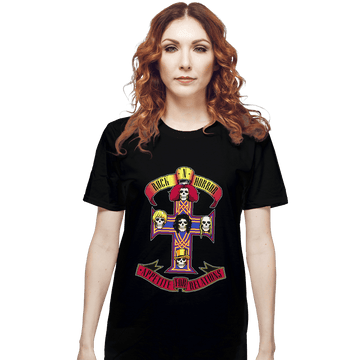 Shirts T-Shirts, Unisex / Small / Black Rock N Horror