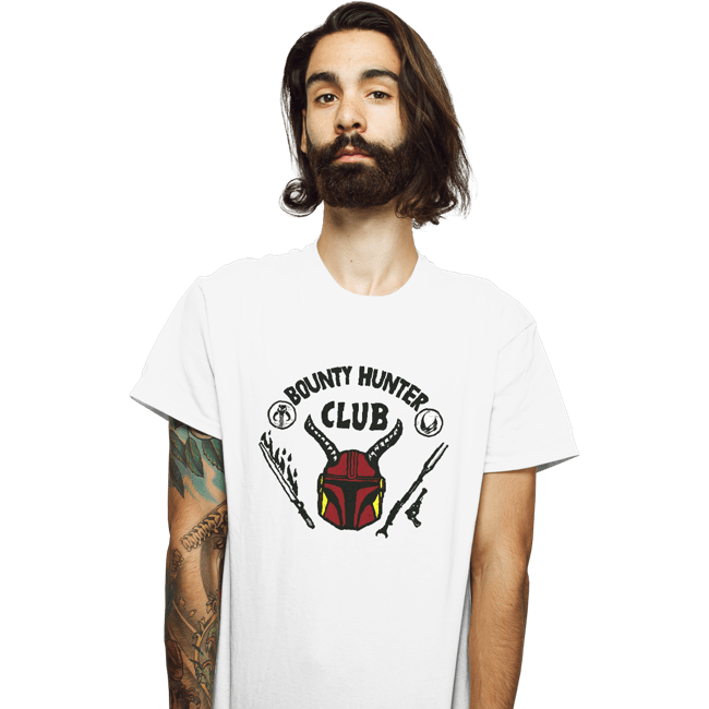 Daily_Deal_Shirts T-Shirts, Unisex / Small / White Bounty Hunter Club