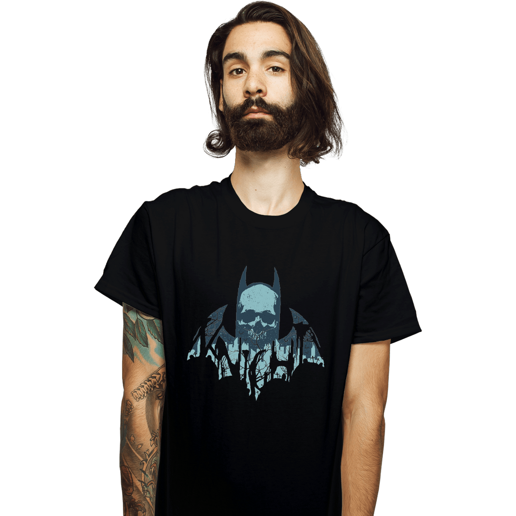 Shirts T-Shirts, Unisex / Small / Black Gothic Knight