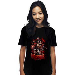 Shirts T-Shirts, Unisex / Small / Black The Horror Legends