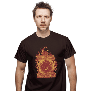 Daily_Deal_Shirts T-Shirts, Unisex / Small / Dark Chocolate I Like Fireballs