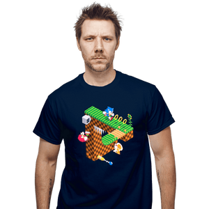 Secret_Shirts T-Shirts, Unisex / Small / Navy Sonic Penrose