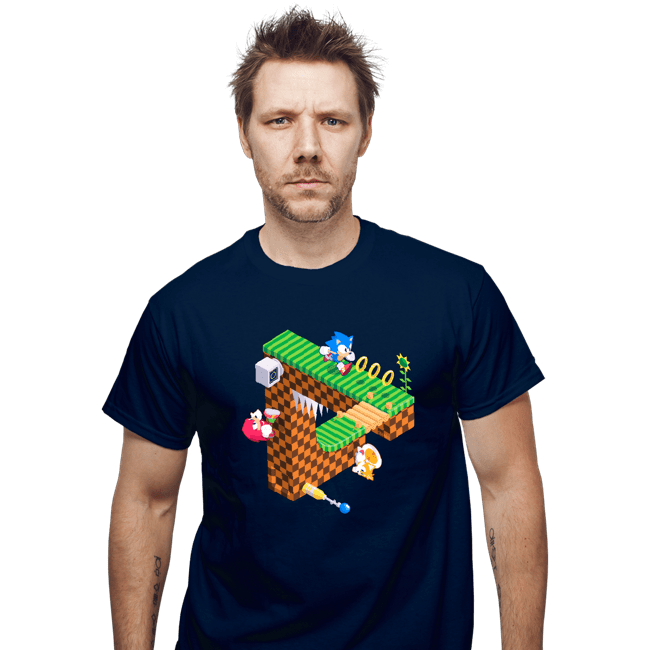 Secret_Shirts T-Shirts, Unisex / Small / Navy Sonic Penrose