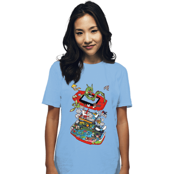 Daily_Deal_Shirts T-Shirts, Unisex / Small / Powder Blue 3rd Gen Advanced