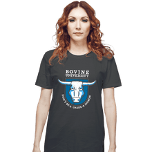 Load image into Gallery viewer, Daily_Deal_Shirts T-Shirts, Unisex / Small / Charcoal Bovine University
